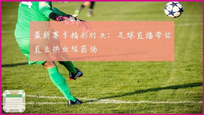 最新赛季精彩对决：足球直播带你直击热血绿茵场
